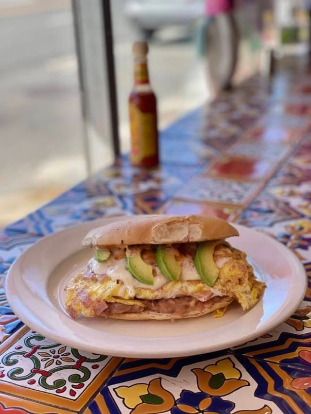 Breakfast Torta.